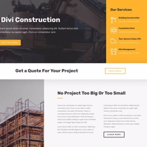 Фирмен сайт, сайт за услуги 22 sait gotov shablon 20 min