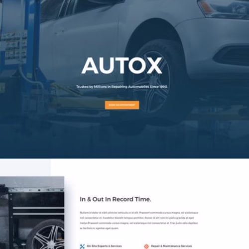 Фирмен сайт, сайт за услуги 24 sait gotov shablon 22 min