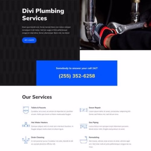 Фирмен сайт, сайт за услуги 34 sait gotov shablon 38 min