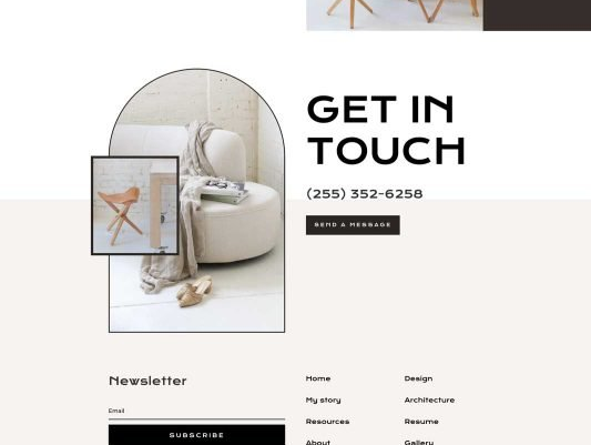 Изработка на сайт - Интериорен дизайнер 2 Изработка на сайт - Интериорен дизайнер - Image 2