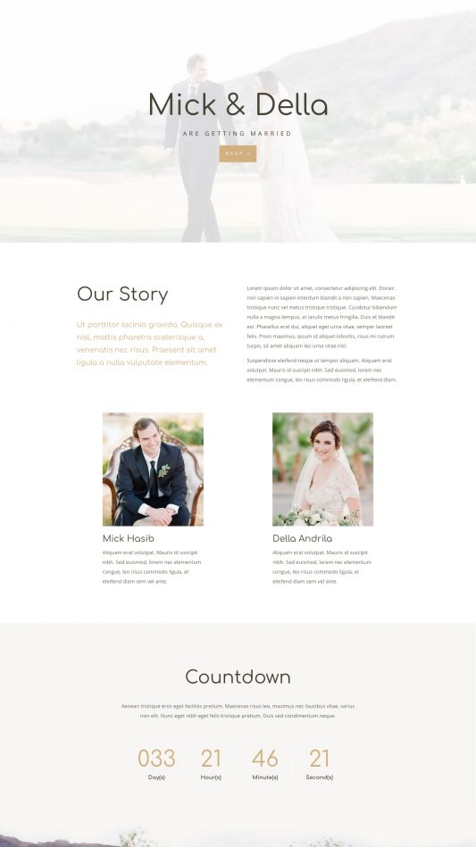 Изработка на сайт - Сватбена агенция 1 Изработка на сайт - Сватбена агенция