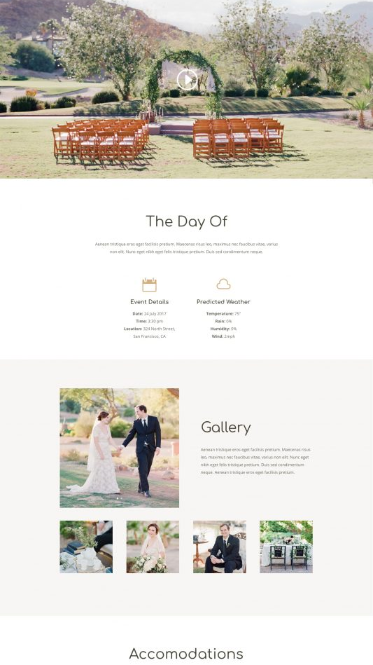 Изработка на сайт - Сватбена агенция 2 Изработка на сайт - Сватбена агенция - Image 2