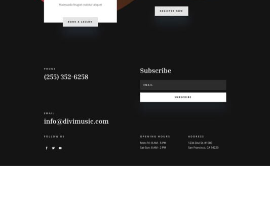 Изработка на сайт - Учител по музика 3 Изработка на сайт - Учител по музика - Image 3